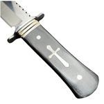 Casa si Gradina - Bucatarie si vesela - Vesela si tacamuri - Cutite si seturi de cutite - Set Cutit de vanatoare ,Tang Hunter , 28 cm si Nunceag 31 cm , IdeallStore® , teaca inclusa - Infinity.ro