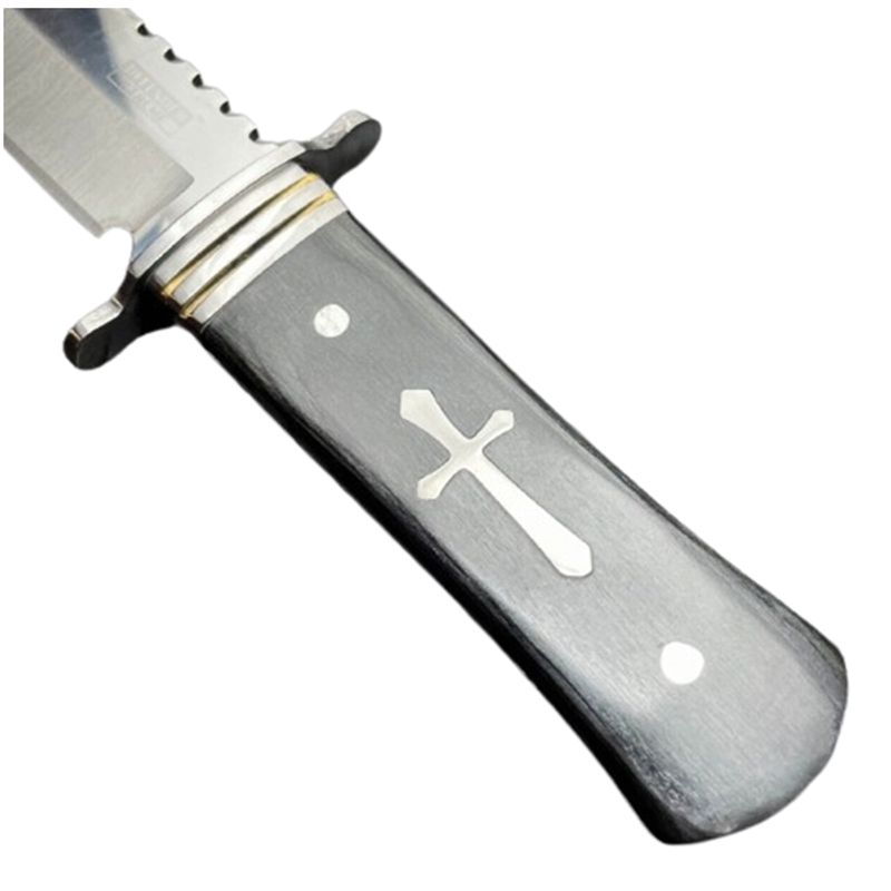 Casa si Gradina - Bucatarie si vesela - Vesela si tacamuri - Cutite si seturi de cutite - Set Cutit de vanatoare ,Tang Hunter , 28 cm si Nunceag 31 cm , IdeallStore® , teaca inclusa - Infinity.ro