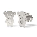 Fashion, accesorii si bijuterii - Femei - Bijuterii femei - Cercei femei - Cercei din argint model Teddy Bear - Infinity.ro