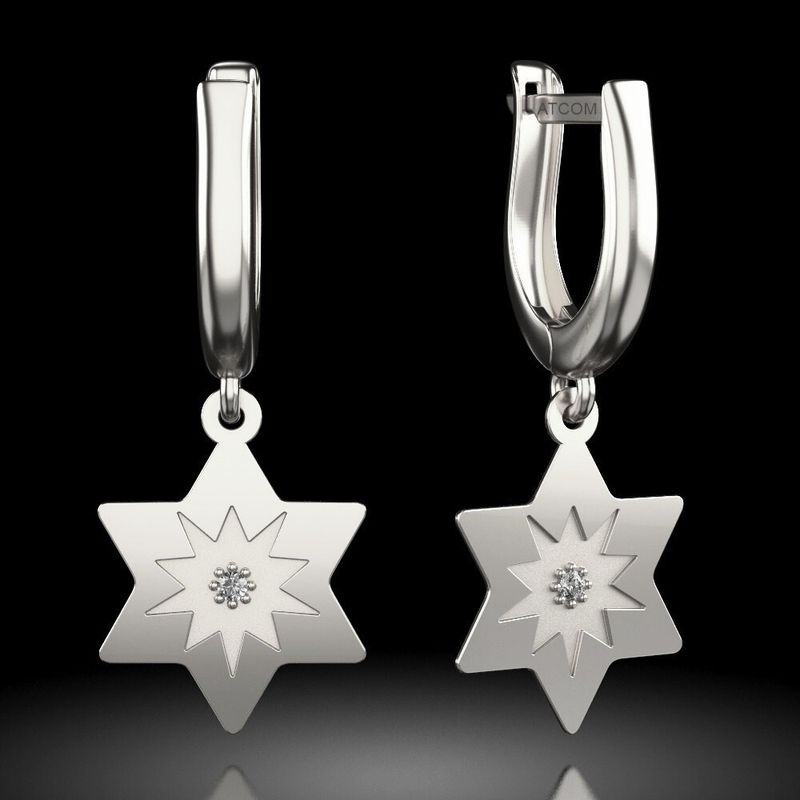 Fashion, accesorii si bijuterii - Femei - Bijuterii femei - Cercei femei - Cercei din argint model 11 - Infinity.ro