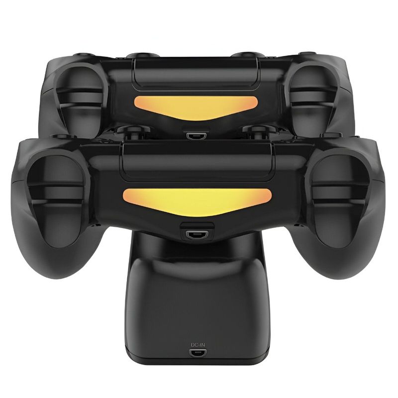 PC, gaming si accesorii - Gaming - Accesorii gaming - Controlere, Volane si Casti gaming - Stand de Incarcare Dubla Velixo®, 2 x Controller, Compatibilitate PlayStation PS4, Slim, Pro - Infinity.ro