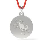 Fashion, accesorii si bijuterii - Femei - Bijuterii femei - Pandantive femei - Pandantiv din argint cu snur model Rac - Infinity.ro