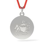 Fashion, accesorii si bijuterii - Femei - Bijuterii femei - Pandantive femei - Pandantiv din argint cu snur model Sagetator - Infinity.ro