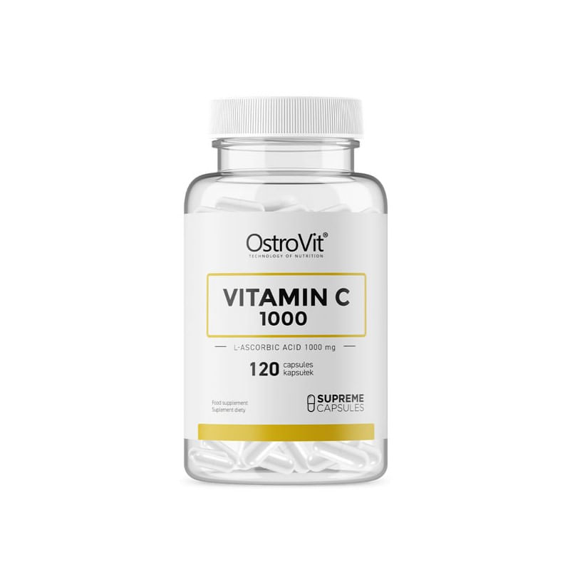 Ingrijire personala si Cosmetice - Sanatate si wellness - Suplimente alimentare - Vitamine si minerale - OstroVit Vitamin C 1000 mg 120 Capsule - Infinity.ro
