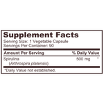 Ingrijire personala si Cosmetice - Sanatate si wellness - Suplimente alimentare - Vitamine si minerale - Pure Nutrition Spirulina (pentru detoxifiere) - 90 Capsule - Infinity.ro