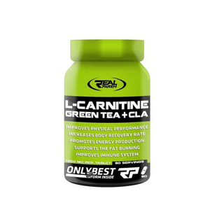 Real Pharm, L-Carnitine Green Tea+CLA - 90 Capsule