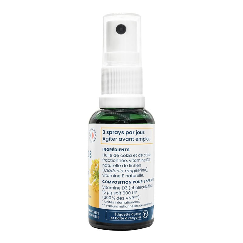 Ingrijire personala si Cosmetice - Sanatate si wellness - Suplimente alimentare - Vitamine si minerale - Oemine Vitamina D3 - vegetala, spray picaturi orale - Infinity.ro