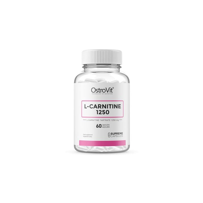 Ingrijire personala si Cosmetice - Sanatate si wellness - Suplimente alimentare - Vitamine si minerale - OstroVit L-Carnitina 1250 60 Capsule - Infinity.ro
