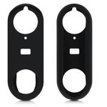 Laptop, Telefoane si Tablete - Telefoane mobile si accesorii - Accesorii Telefoane - Huse telefoane - Husa de protectie pentru Nest Hello Video Doorbell, Kwmobile, Negru, Silicon, 48246.01 - Infinity.ro