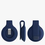 Laptop, Telefoane si Tablete - Wearables si gadgeturi - Gadgeturi - Accesorii SMART - Clip de protectie pentru Apple AirTag, Kwmobile, Albastru, Silicon, 55732.17 - Infinity.ro