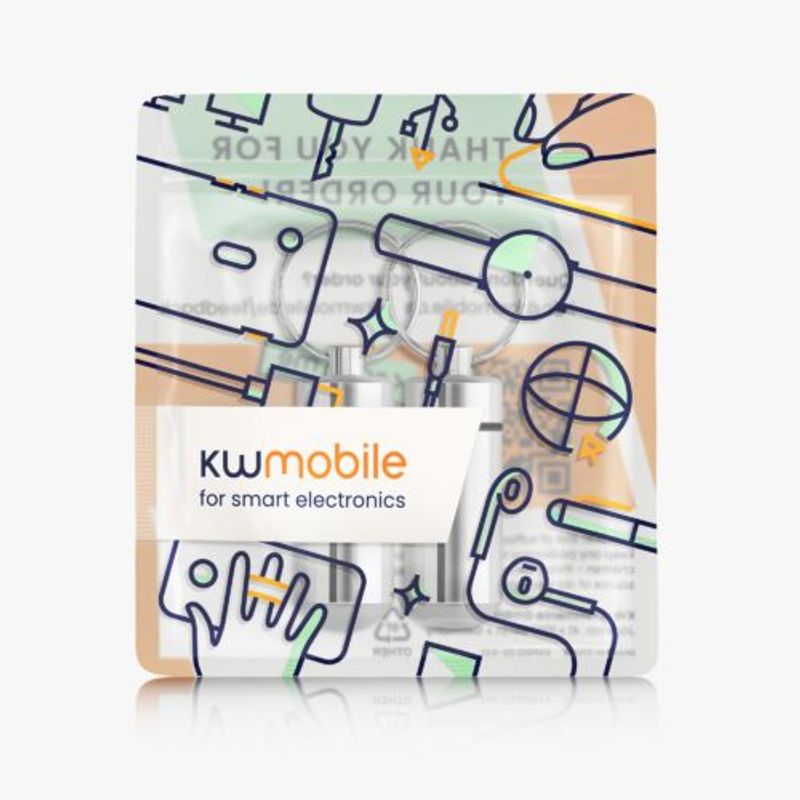 Ingrijire personala si Cosmetice - Sanatate si wellness - Aparate medicale - Accesorii medicale pentru recuperare si tratament - Set 2 Brelocuri pentru mini pilule Kwmobile, Gri, Aluminiu, 56608.05 - Infinity.ro