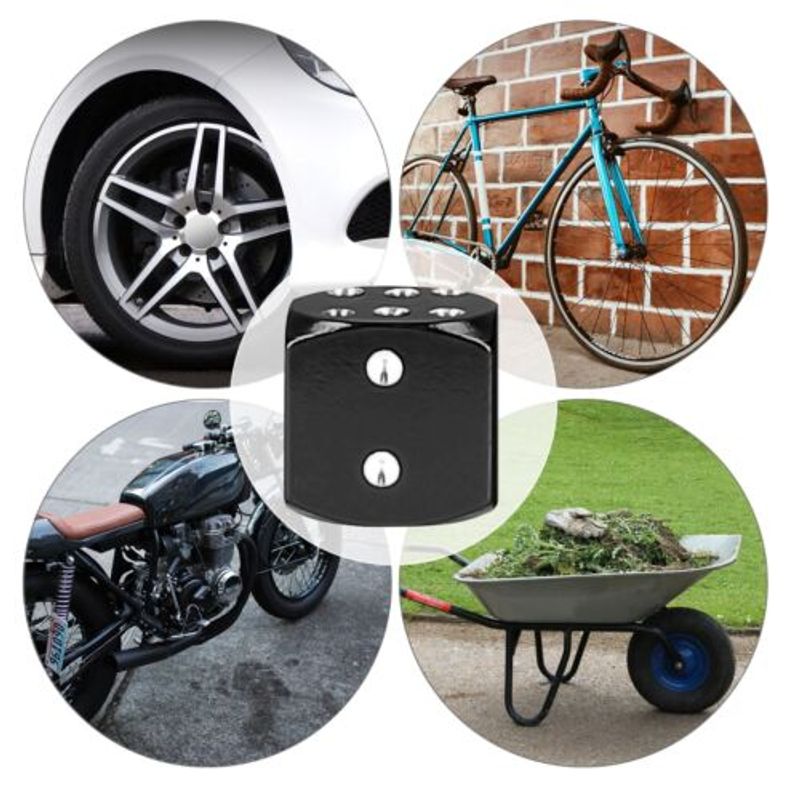 Auto si Moto - Anvelope si jante - Accesorii roti - Alte accesorii roti - Set 5 Capace pentru valva , Kwmobile, Negru, Metal, 45855.01 - Infinity.ro