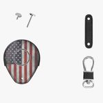 Auto si Moto - Electronice auto - Accesorii electronice auto - Husa Cheie Moto kwmobile pentru Harley Davidson Harley Davidson, Piele ecologica, Multicolor, 58826.04 - Infinity.ro