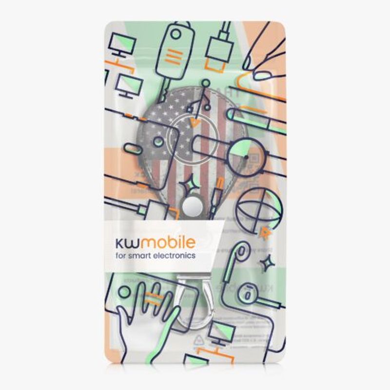 Auto si Moto - Electronice auto - Accesorii electronice auto - Husa Cheie Moto kwmobile pentru Harley Davidson Harley Davidson, Piele ecologica, Multicolor, 58826.04 - Infinity.ro