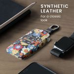 Auto si Moto - Electronice auto - Accesorii electronice auto - Husa Cheie Auto kwmobile pentru Renault/Dacia  4 Butoane - Keyless Go, Piele ecologica, Multicolor, 44637.70 - Infinity.ro