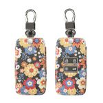 Auto si Moto - Electronice auto - Accesorii electronice auto - Husa Cheie Auto kwmobile pentru Renault/Dacia  4 Butoane - Keyless Go, Piele ecologica, Multicolor, 44637.70 - Infinity.ro