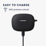 PC, gaming si accesorii - Gaming - Accesorii gaming - Controlere, Volane si Casti gaming - Husa pentru casti JBL Wave 200TWS, Kwmobile, Negru, Silicon, 57411.01 - Infinity.ro