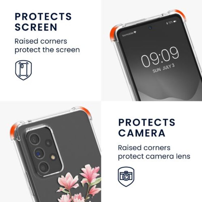 Laptop, Telefoane si Tablete - Telefoane mobile si accesorii - Accesorii Telefoane - Alte accesorii telefoane - Husa Kwmobile pentru Samsung Galaxy A53 5G, Silicon, Multicolor, 58234.02 - Infinity.ro