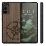 Laptop, Telefoane si Tablete - Telefoane mobile si accesorii - Accesorii Telefoane - Alte accesorii telefoane - Husa Kwmobile pentru Samsung Galaxy S20 FE, Lemn, Maro, 54370.07 - Infinity.ro