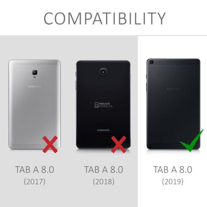 Laptop, Telefoane si Tablete - Telefoane mobile si accesorii - Accesorii Telefoane - Alte accesorii telefoane - Husa pentru Samsung Galaxy Tab A 8.0 (2019), Silicon, Albastru, 49493.04 - Infinity.ro