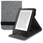 Laptop, Telefoane si Tablete - Tablete si accesorii tablete - Accesorii Tablete - Alte accesorii tablete - Husa pentru Tolino Vision 4/Vision 3/Vision 2, Textil, Gri, 48973.01 - Infinity.ro
