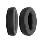 Laptop, Telefoane si Tablete - Wearables si gadgeturi - Gadgeturi - Accesorii SMART - Set 2 Earpads kwmobile pentru Sennheiser HD400S/HD450SE/HD458BT, Piele ecologica, Negru, 59843.01 - Infinity.ro