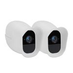 Laptop, Telefoane si Tablete - Wearables si gadgeturi - Gadgeturi - Accesorii SMART - Set 2 Huse pentru camera de supraveghere Arlo Pro/Pro 2 Smart, Kwmobile, Alb, Silicon, 45852.02 - Infinity.ro