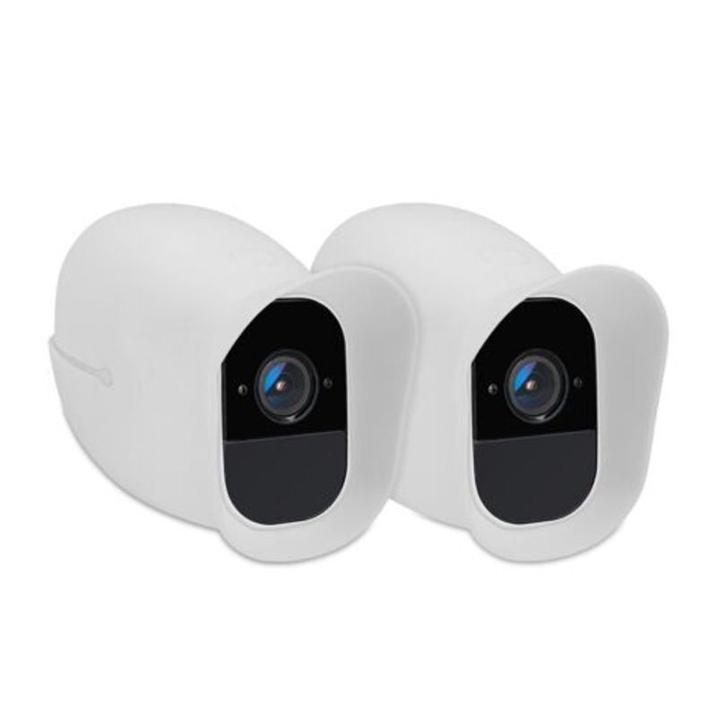 Laptop, Telefoane si Tablete - Wearables si gadgeturi - Gadgeturi - Accesorii SMART - Set 2 Huse pentru camera de supraveghere Arlo Pro/Pro 2 Smart, Kwmobile, Alb, Silicon, 45852.02 - Infinity.ro