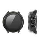 Laptop, Telefoane si Tablete - Wearables si gadgeturi - Gadgeturi - Accesorii SMART - Set 2 Huse pentru Suunto 9/9 Baro/Spartan Sport Wrist HR, Kwmobile, Silicon, Transparent/Gri, 52665.03 - Infinity.ro