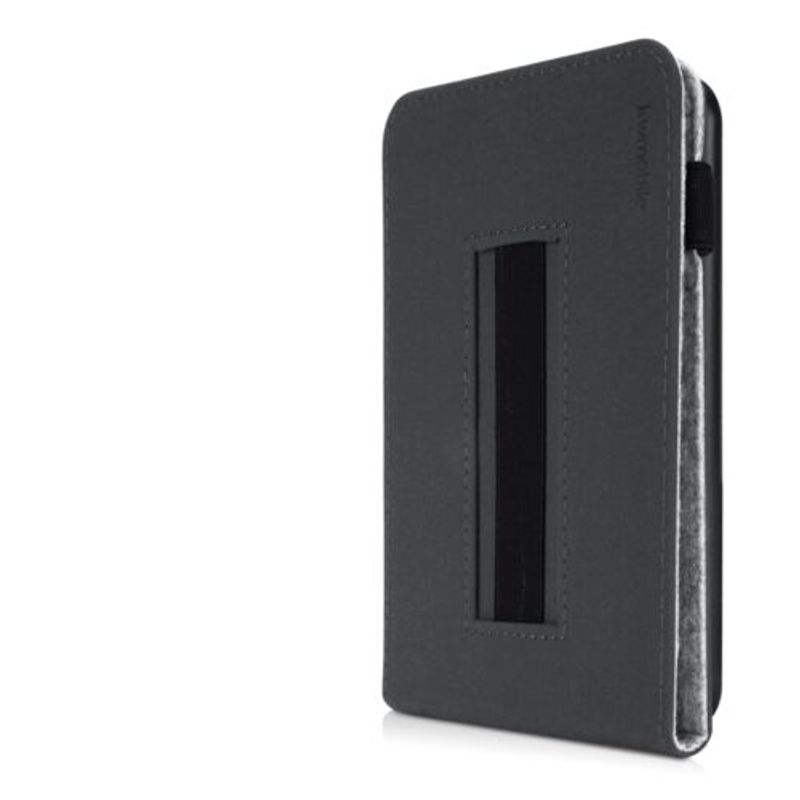 Laptop, Telefoane si Tablete - Tablete si accesorii tablete - Accesorii Tablete - Alte accesorii tablete - Husa pentru Tolino Vision 4/Vision 3/Vision 2, Textil, Gri, 48973.01 - Infinity.ro