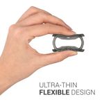 Laptop, Telefoane si Tablete - Wearables si gadgeturi - Gadgeturi - Accesorii SMART - Set 2 Huse pentru Suunto 9/9 Baro/Spartan Sport Wrist HR, Kwmobile, Silicon, Transparent/Gri, 52665.03 - Infinity.ro