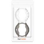 Laptop, Telefoane si Tablete - Wearables si gadgeturi - Gadgeturi - Accesorii SMART - Set 2 Huse pentru Suunto 9/9 Baro/Spartan Sport Wrist HR, Kwmobile, Silicon, Transparent/Gri, 52665.03 - Infinity.ro