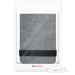 Laptop, Telefoane si Tablete - Tablete si accesorii tablete - Accesorii Tablete - Alte accesorii tablete - Husa pentru Tolino Vision 4/Vision 3/Vision 2, Textil, Gri, 48973.01 - Infinity.ro