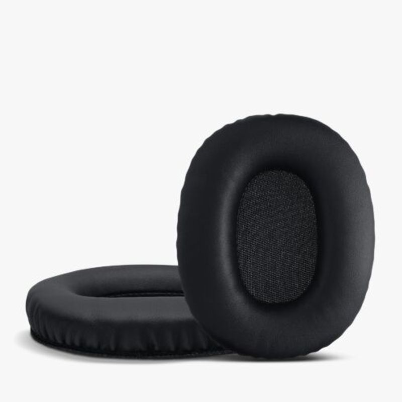 Laptop, Telefoane si Tablete - Wearables si gadgeturi - Gadgeturi - Accesorii SMART - Set 2 Perne de urechi pentru casti Marshall Monitor, Kwmobile, Negru, Piele ecologica, 48134.01 - Infinity.ro