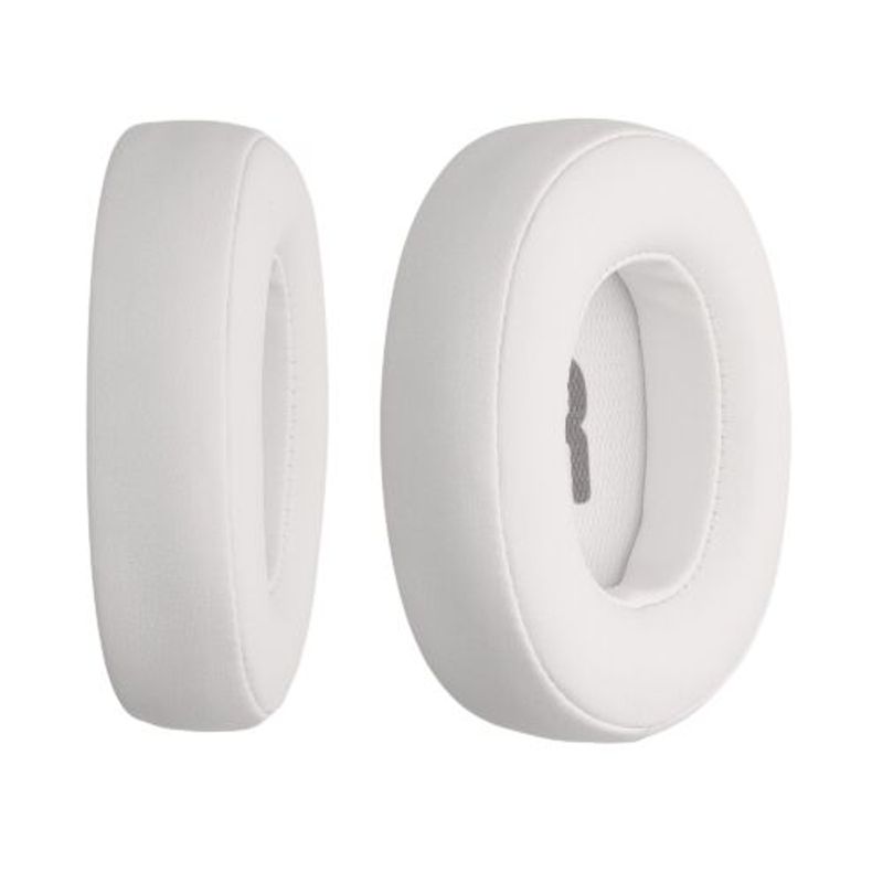 Laptop, Telefoane si Tablete - Wearables si gadgeturi - Gadgeturi - Accesorii SMART - Set 2 Earpads kwmobile pentru JBL Tune 700BT /Tune 750BT/Tune 750BTNC, Piele ecologica, Alb, 59040.02 - Infinity.ro