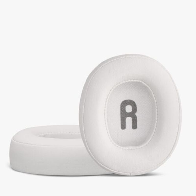 Laptop, Telefoane si Tablete - Wearables si gadgeturi - Gadgeturi - Accesorii SMART - Set 2 Earpads kwmobile pentru JBL Tune 700BT /Tune 750BT/Tune 750BTNC, Piele ecologica, Alb, 59040.02 - Infinity.ro