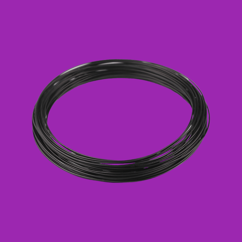 Jucarii, Copii si Bebe - Jucarii si jocuri - Jucarii & jocuri educative - Seturi de artizanat - Sarma aluminiu pentru decoratiuni, diametru 1 mm, lungime 10 m, Negru - Infinity.ro