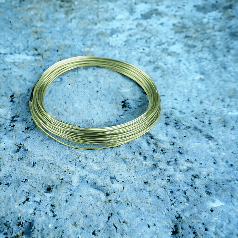 Jucarii, Copii si Bebe - Jucarii si jocuri - Jucarii & jocuri educative - Seturi de artizanat - Sarma aluminiu pentru decoratiuni, diametru 1 mm, lungime 10 m, Verde deschis - Infinity.ro