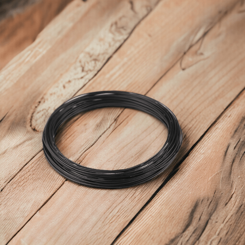 Jucarii, Copii si Bebe - Jucarii si jocuri - Jucarii & jocuri educative - Seturi de artizanat - Sarma aluminiu pentru decoratiuni, diametru 1 mm, lungime 10 m, Negru - Infinity.ro