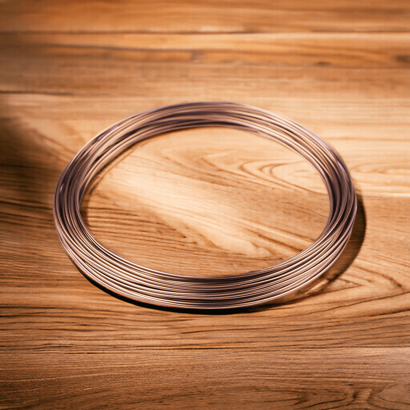 Jucarii, Copii si Bebe - Jucarii si jocuri - Jucarii & jocuri educative - Seturi de artizanat - Sarma aluminiu pentru decoratiuni, diametru 1 mm, lungime 10 m, Maro - Infinity.ro