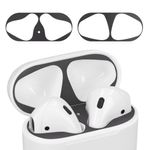 PC, gaming si accesorii - Gaming - Accesorii gaming - Controlere, Volane si Casti gaming - Set 2 Aparatori de praf pentru casti Apple AirPods 2/AirPods 1, Kwmobile, Negru, Plastic, 48242.01 - Infinity.ro