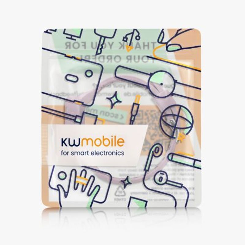 Laptop, Telefoane si Tablete - Wearables si gadgeturi - Gadgeturi - Accesorii SMART - Curea pentru Xiaomi Mi Watch Lite/Redmi Watch, Kwmobile, Mov, Silicon, 58886.192 - Infinity.ro