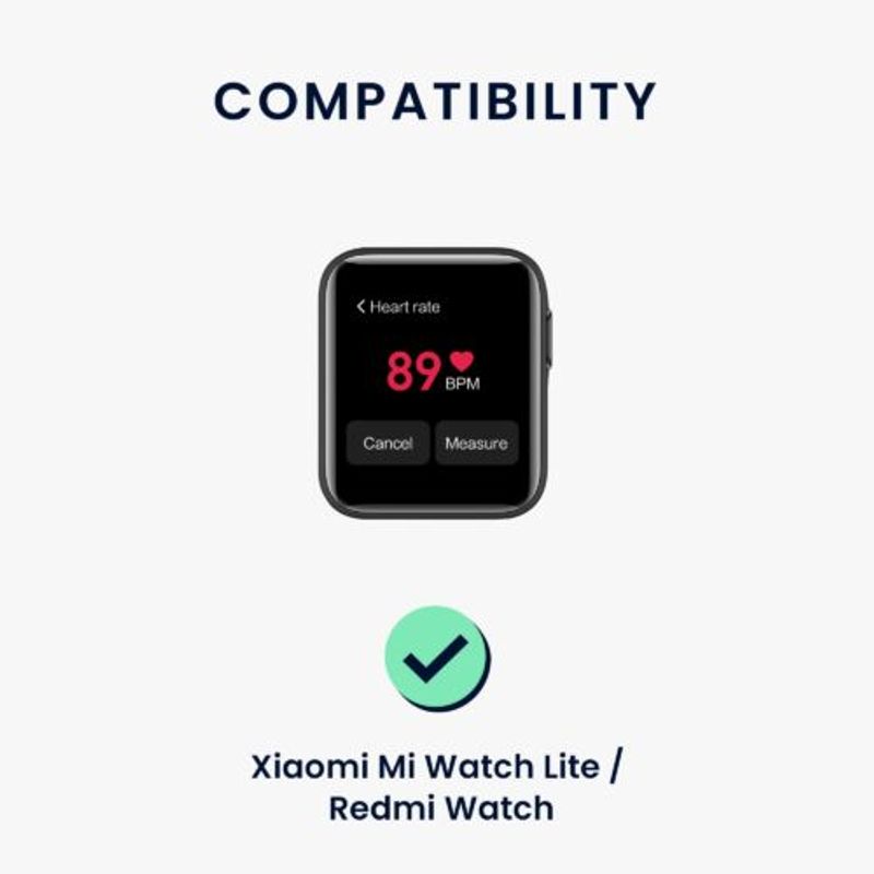 Laptop, Telefoane si Tablete - Wearables si gadgeturi - Gadgeturi - Accesorii SMART - Curea pentru Xiaomi Mi Watch Lite/Redmi Watch, Kwmobile, Mov, Silicon, 58886.192 - Infinity.ro