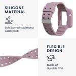 Laptop, Telefoane si Tablete - Wearables si gadgeturi - Gadgeturi - Accesorii SMART - Curea pentru Xiaomi Mi Watch Lite/Redmi Watch, Kwmobile, Mov, Silicon, 58886.192 - Infinity.ro