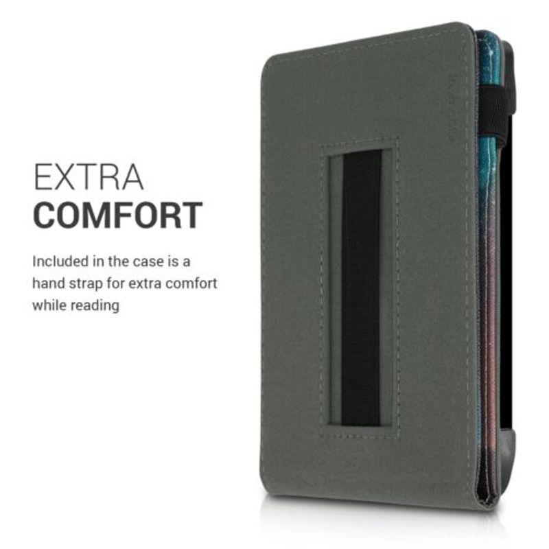 Laptop, Telefoane si Tablete - Tablete si accesorii tablete - Accesorii Tablete - Alte accesorii tablete - Husa pentru PocketBook Touch Lux 4/Basic Lux 2/Touch HD 3, Piele ecologica, Multicolor, 47603.02 - Infinity.ro