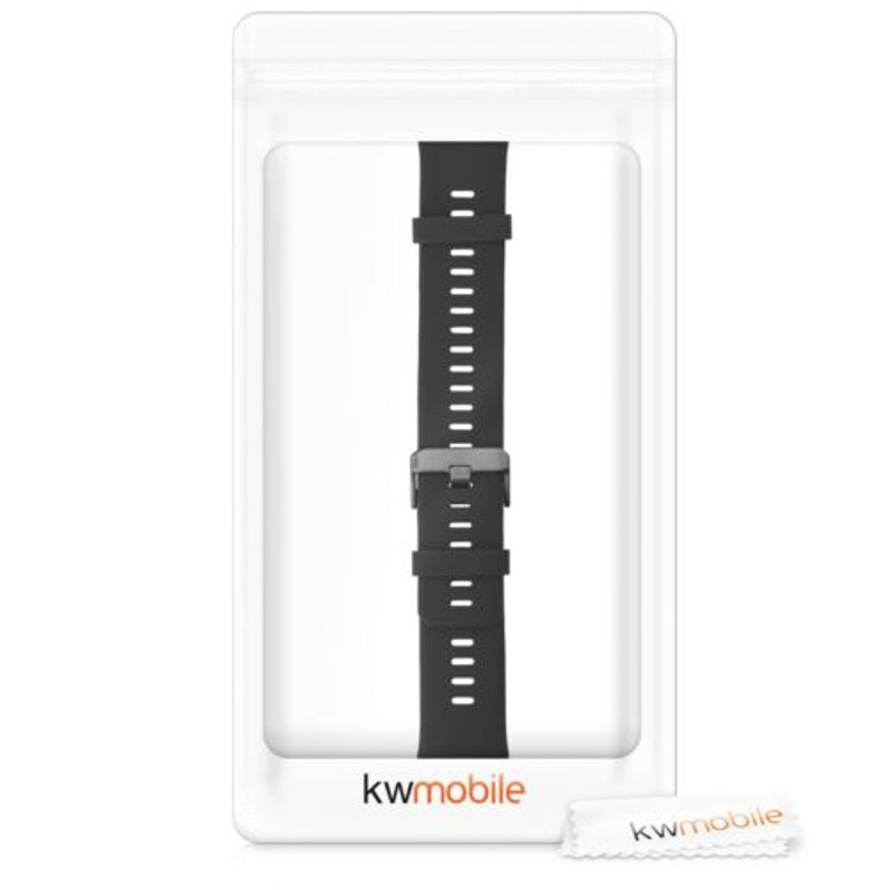 Laptop, Telefoane si Tablete - Wearables si gadgeturi - Gadgeturi - Accesorii SMART - Curea pentru Polar Vantage V, Kwmobile, Silicon, Negru, 47319.01 - Infinity.ro