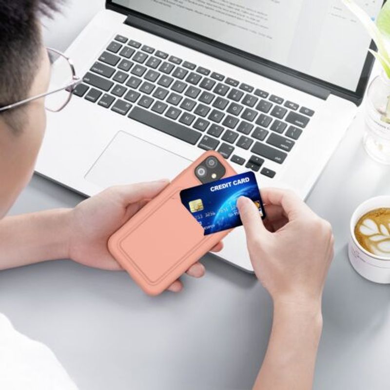 Laptop, Telefoane si Tablete - Telefoane mobile si accesorii - Accesorii Telefoane - Huse telefoane - Husa Kwmobile pentru Apple iPhone 11, Silicon, Roz, 55114.199 - Infinity.ro