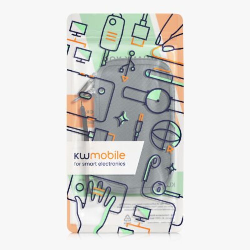 Laptop, Telefoane si Tablete - Telefoane mobile si accesorii - Accesorii Telefoane - Huse telefoane - Husa universala pentru telefon, M, 5.5", Neopren, Gri, 46188.2.12 - Infinity.ro
