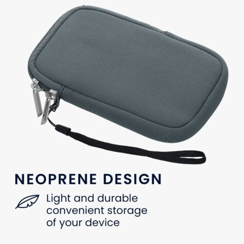 Laptop, Telefoane si Tablete - Telefoane mobile si accesorii - Accesorii Telefoane - Huse telefoane - Husa universala pentru telefon, M, 5.5", Neopren, Gri, 46188.2.12 - Infinity.ro