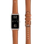 Laptop, Telefoane si Tablete - Wearables si gadgeturi - Gadgeturi - Accesorii SMART - Curea pentru Huawei Watch Fit Mini, Kwmobile, Maro, Piele naturala, 59534.05 - Infinity.ro